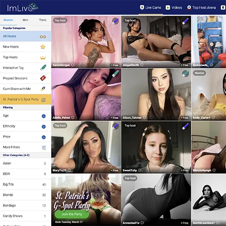 ImLive - Top Sex Cam Sites screenshot