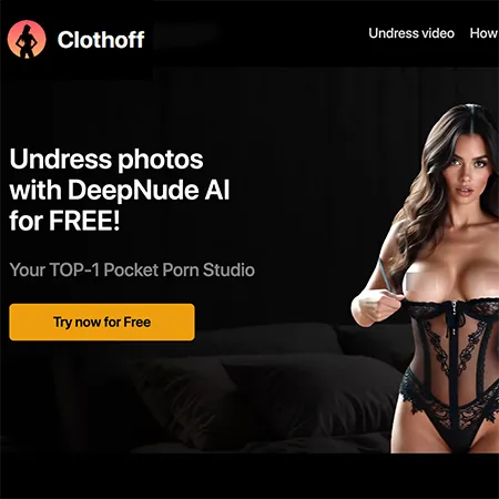 ClothOff - Best AI Porn Generators screenshot