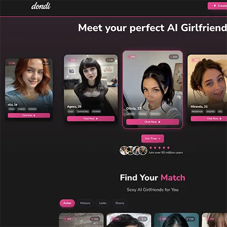 DondiAI - Best AI Porn Generators screenshot